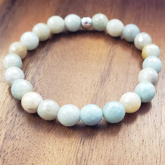 SOLD Amazonite Beads Bracelet - Picture 3 of 15